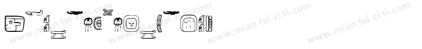 America cursive字体转换